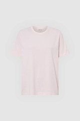 Front product shot of the  Maggie Classic Tee in Palest Pink and Made from 100% cotton for Men
