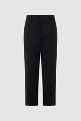 Front product shot of the Oroton Arlo Carpenter Chino in Washed Black and 100% Cotton for Women