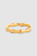 Front product shot of the Oroton Fife Ring in 18K Gold and Sustainably sourced 925 Sterling Silver for Women