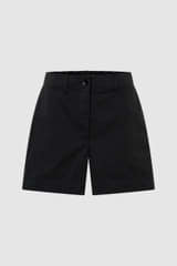 Front product shot of the  Alfie Carpenter Short in Washed Black and Crafted from cotton twill  for Men